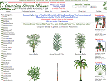 Tablet Screenshot of amazinggreenhouse.com